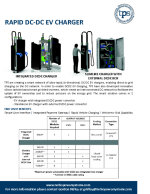 EV Charger Datasheet