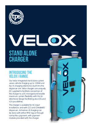 VELOX Stand Alone Charger brochure