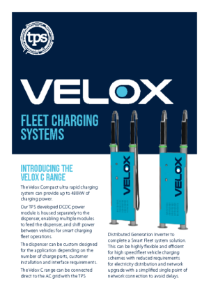 VELOX Fleet Charger brochure